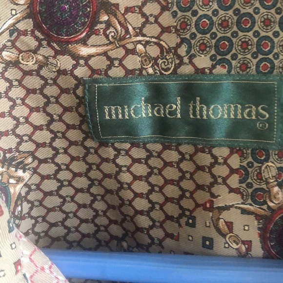 Michael Thomas Mens Polo Shirt Size L - Picture 8 of 9